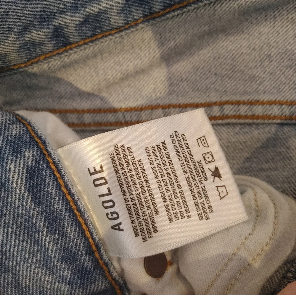 Agolde Jeans 90's Ultra High Rise Size 23 - Picture 14 of 15